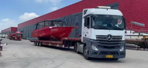 LAWADA® משלים ניווט ניסיון ומשלוח של שתי סירות נוסעים 1280 אלומיניום מותאמות אישית