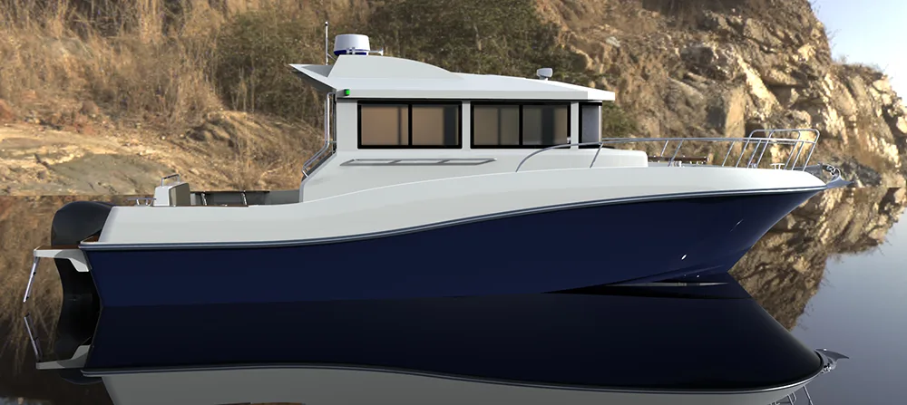 11.36m Fiberglass Fishing Boat